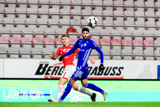 Degerfors Victor Edvardsen och Sundsvalls Paya Pichkah
