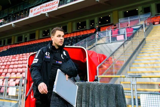 Degerfors tränare Andreas Holmberg