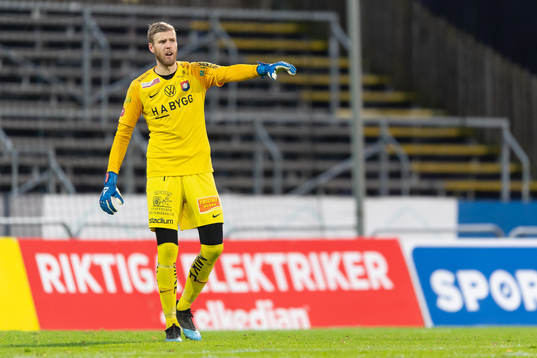 Örgrytes målvakt Fredrik Andersson