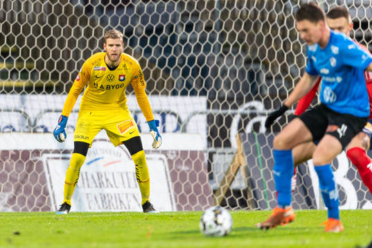 Örgrytes målvakt Fredrik Andersson