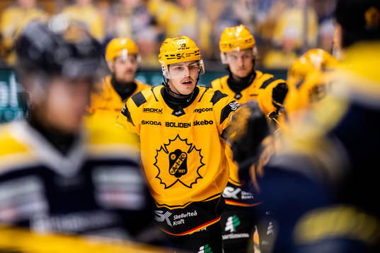 Skellefteås Jonathan Johnson jublar