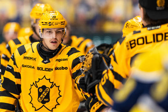 Skellefteås Jonathan Johnson jublar