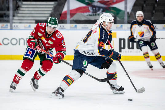 Frölundas Simon Hjalmarsson och Djurgårdens Alexander