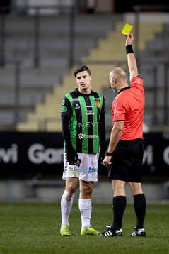 GAIS Adnan Maric varnas av domare Robert Daradic