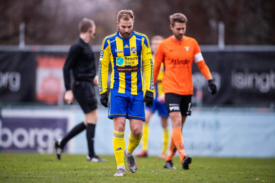 Eskilsminnes Emil Åberg deppar