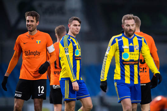 Eskilsminnes Noah Christoffersson och Emil Åberg deppar