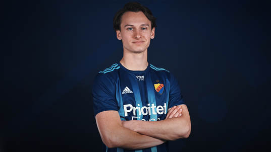 På denna handout-bild från Djurgårdens IF Fotboll