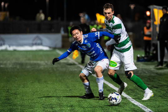 Umeås Soya Takahashi och Västerås Filip Tronet