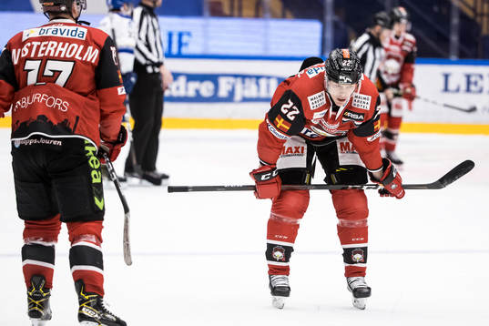 Malmö Redhawks Lars Bryggman deppar