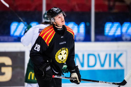 Brynäs Oskar Kvist deppar