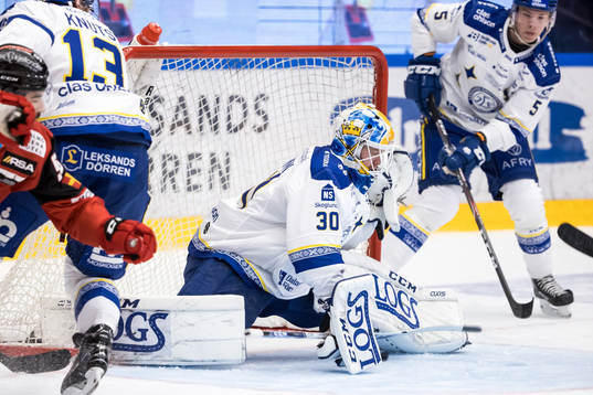 Leksands målvakt Janne Juvonen