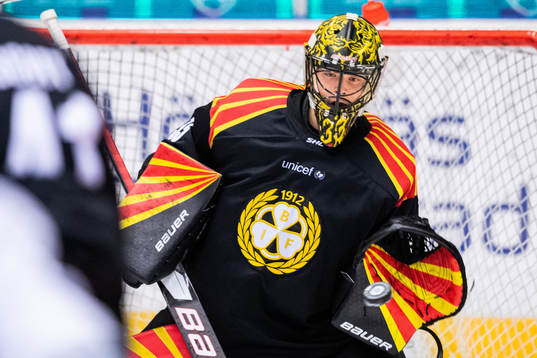 Brynäs målvakt Samuel Ersson
