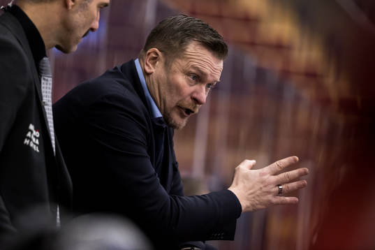 Malmö Redhawks tränare Joakim Fagervall