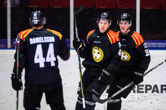 Brynäs Greg Scott jublar