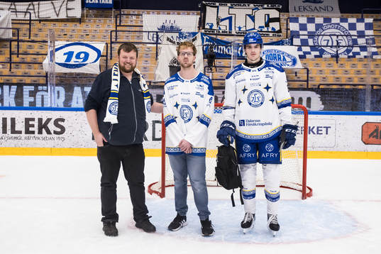 Leksands Nils Åman utsedd till matchen lirare