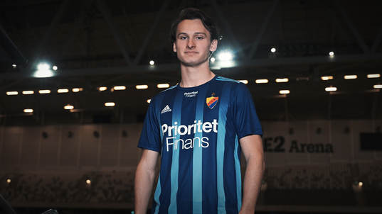 På denna handout-bild från Djurgårdens IF Fotboll