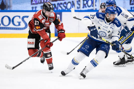 Malmö Redhawks Ponthus Westerholm och Leksands Marek