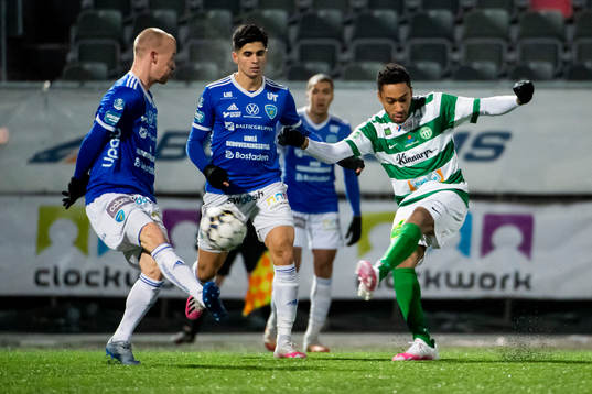 Umeås Stefan Lindmark, Dillan Ismail och Västerås Brian