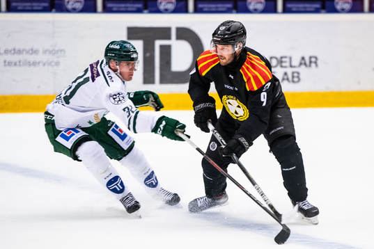 Färjestads Carl Jakobsson och Brynäs Niclas Andersén