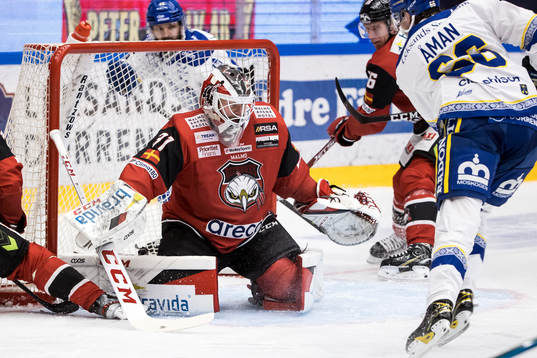 Malmö Redhawks målvakt Lars Volden