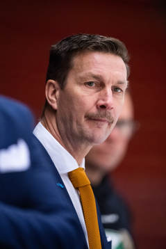 Färjestads huvudtränare Johan Pennerborn