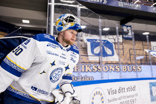 Leksands målvakt Janne Juvonen utsedd till matchens krigare