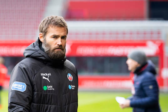 Helsingborgs tränare Olof Mellberg