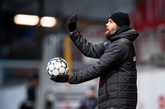 Helsingborgs tränare Olof Mellberg