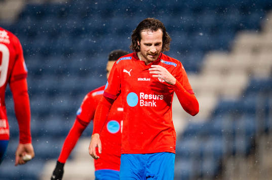 Helsingborgs Mikkel Diskerud deppar