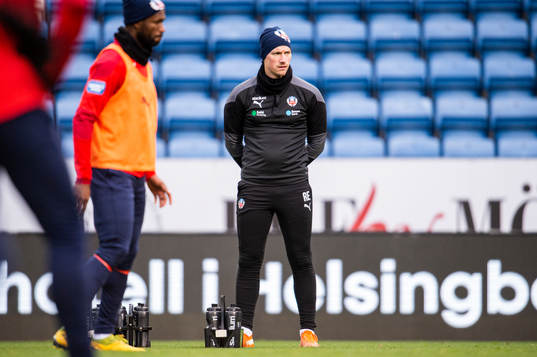 Helsingborgs tränare Rickard Engström