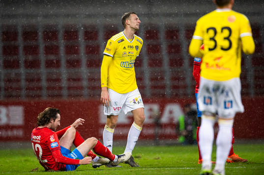 Falkenbergs Gustaf Nilsson deppar