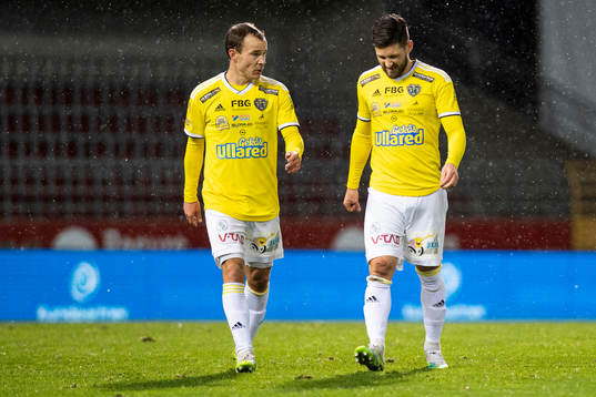 Falkenbergs Anton Wede och Tibor Brink Joza deppar