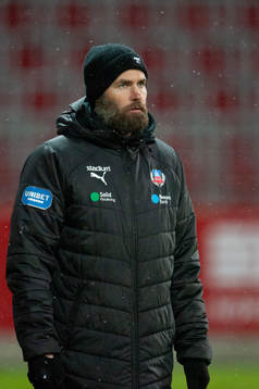 Helsingborgs tränare Olof Mellberg