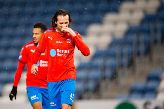 Helsingborgs Mikkel Diskerud deppar