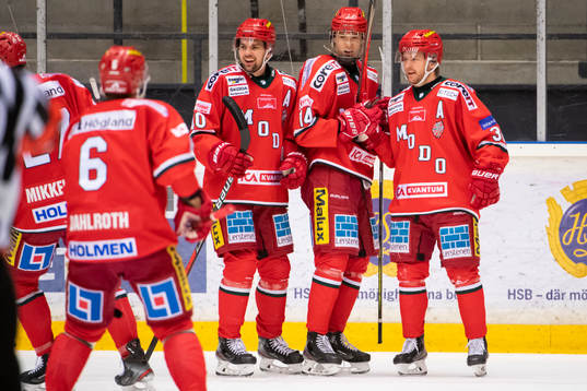Modos Kalle Jellvert, Kevin Arvidsson och Sebastian Ohlsson