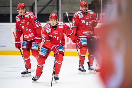Modos William Wallinder, Jeremias Lindewall och Brendan