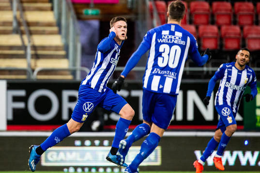 IFK Göteborg Emil Holm jublar