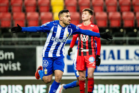 IFK Göteborg Sargon Abraham jublar