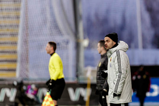 Östersunds assisterande tränare Amir Azrafshan