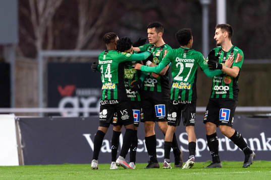 Varbergs Keanin Ayer Boya jublar