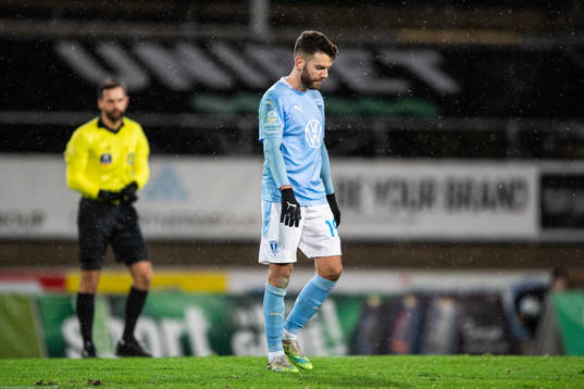 Malmö FFs Erdal Rakip deppar