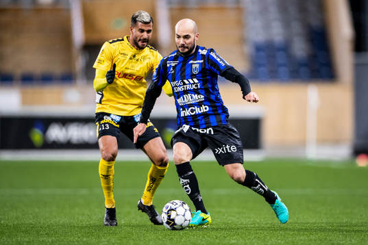 Elfsborgs Rami Kaib och Sirius Karl Larson