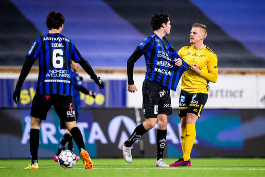 Sirius Jamie Roche och Elfsborgs Per Frick