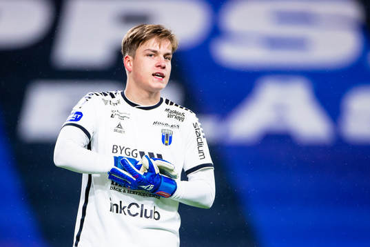 Sirius målvakt Hannes Sveijer