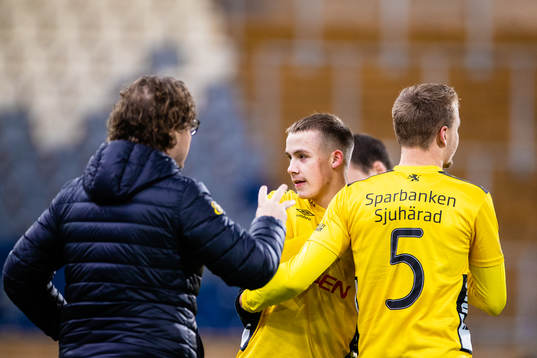 Elfsborgs spelare jublar
