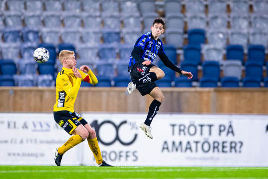 Elfsborgs Sivert Nilsen och Sirius Laurent Shabani