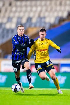 Sirius Elias Andersson och Elfsborgs Simon Olsson