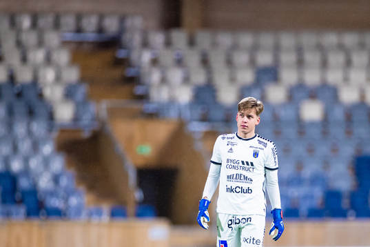 Sirius målvakt Hannes Sveijer