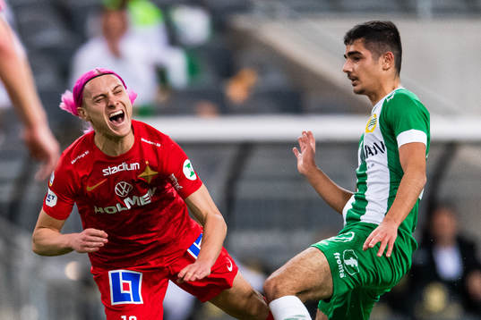 IFK Norrköpings Jonathan Levi och Hammarbys Aimar Sher
