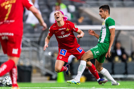 IFK Norrköpings Jonathan Levi och Hammarbys Aimar Sher